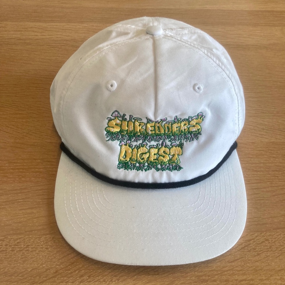 New Shredders Digest White Cap Hat